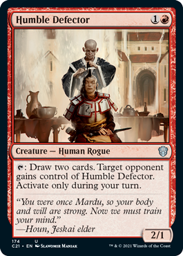 謙虚な離反者/Humble Defector》[FRF] 赤U | 日本最大級 MTG通販サイト