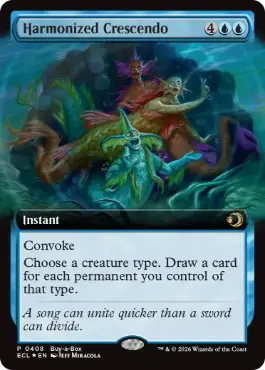 mtg フラクチャー Foil調和した大合唱 英語 フラクチャーFOIL)調和した
