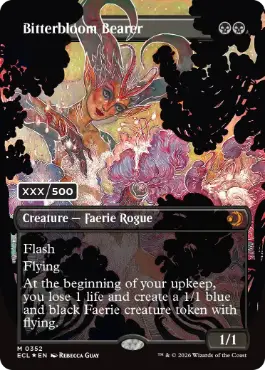 ダブルレインボウ・Foil】(352)□ボーダーレス□《苦花を携える者