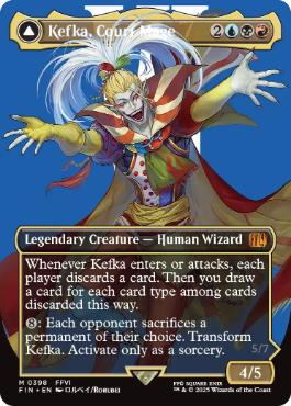 231)《人造魔導士、ケフカ/Kefka, Court Mage》/《破壊の化身、ケフカ