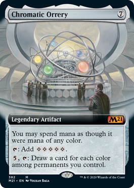 228)《彩色の宇宙儀/Chromatic Orrery》[M21] 茶R | 日本最大級 MTG