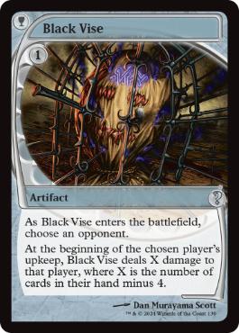 黒の万力/Black Vise》[LEA] 茶U | 日本最大級 MTG通販サイト「晴れる屋」