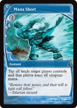 枯渇/Mana Short》[LEB] 青R | 日本最大級 MTG通販サイト「晴れる屋」