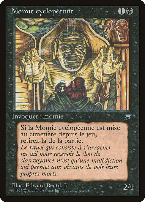 隻眼のミイラ/Cyclopean Mummy》[LEG] 黒C | 日本最大級 MTG通販サイト