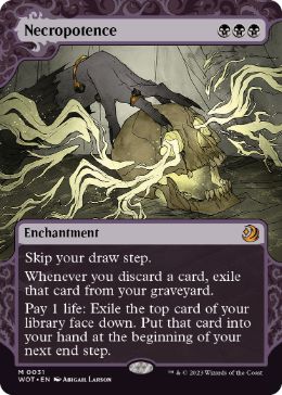 Foil】《ネクロポーテンス/Necropotence》[DKM] 黒R | 日本最大級 MTG