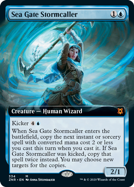 077)《海門の嵐呼び/Sea Gate Stormcaller》[ZNR] 青R | 日本最大級