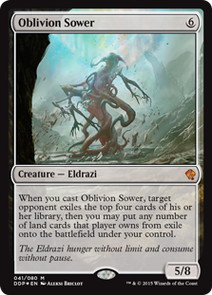 Foil】《忘却蒔き/Oblivion Sower》[ZvE/DDP] 無R | 日本最大級 MTG