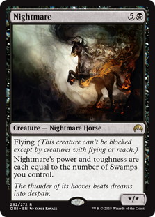 夢魔/Nightmare》[ORI] 黒R | 日本最大級 MTG通販サイト「晴れる屋」