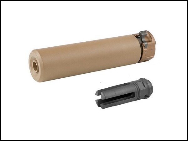 Airsoft Artisan ： SFタイプ SOCOM556-RCサプレッサー/4-Prong
