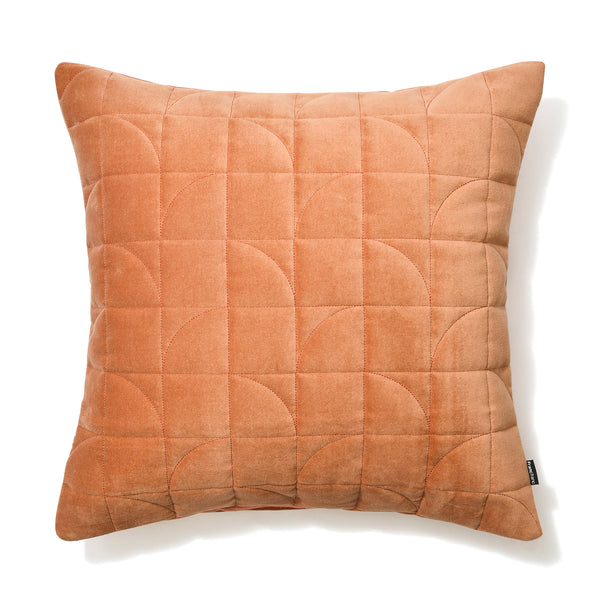 キカキルト クッションカバー 45×45 オレンジ（074） | Francfranc