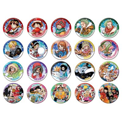 ONE PIECE』コレクション缶バッジ “WINTER” 第1弾 （全20種／ランダム1