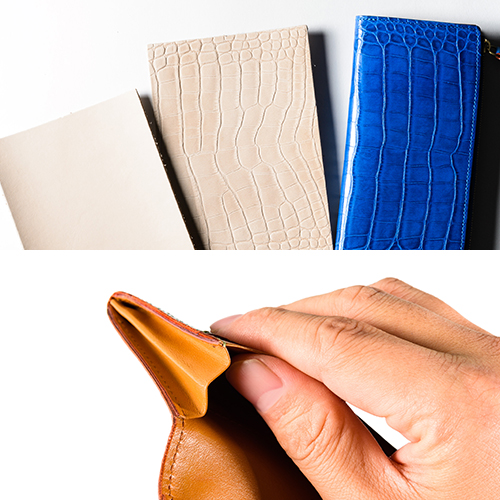 Kiichi】Alike クロコ型押しカードケース | 藤巻百貨店