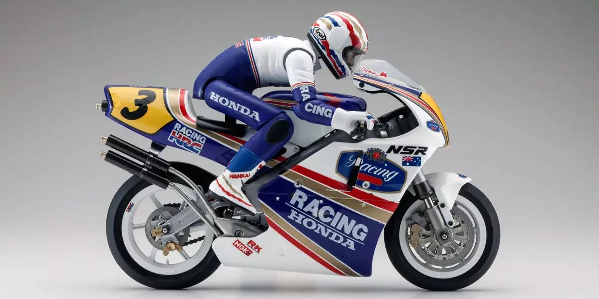 京商 1/8 EP ハングオンレーサー Honda NSR500 1991 キット 34937T1