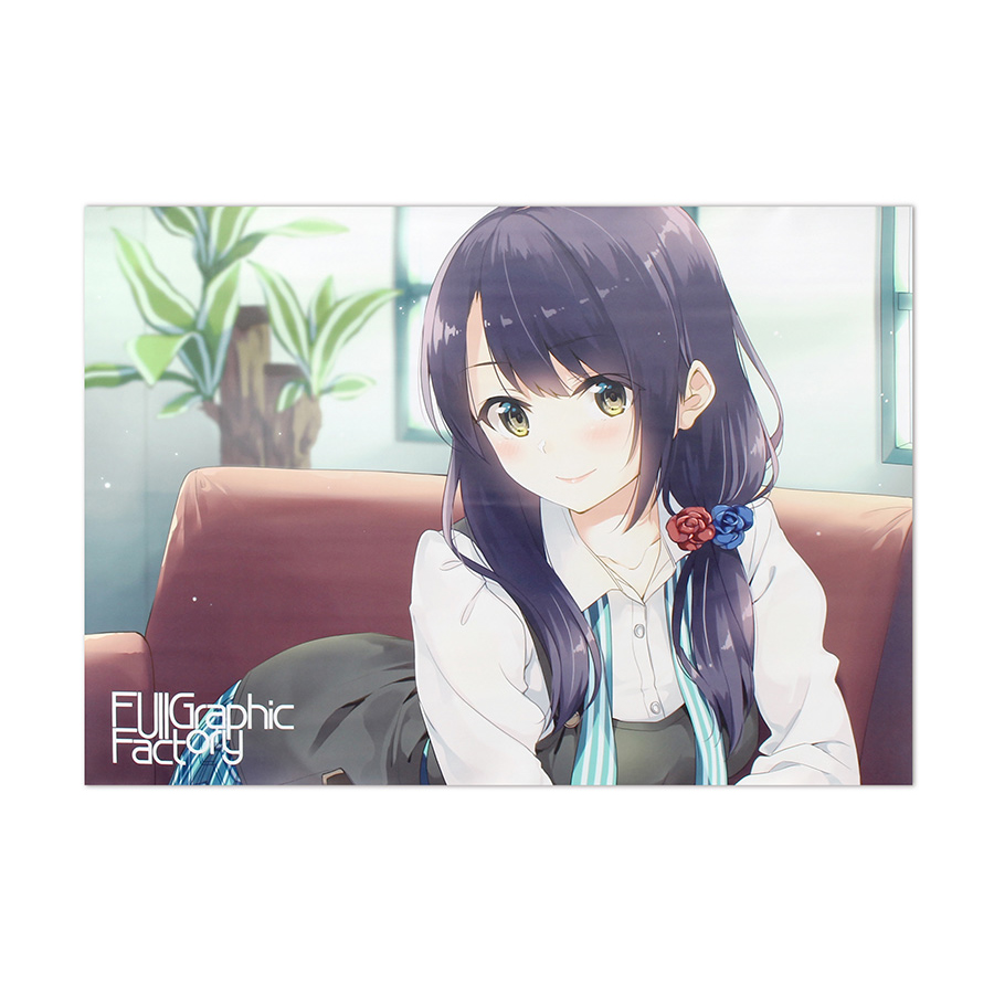 公式アニメグッズクオリティ！オリジナルデザイン布ポスター（B2サイズ