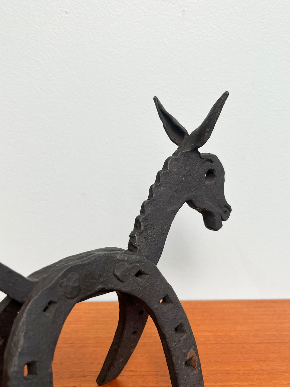 ヨーロッパヴィンテージ 馬のオブジェ 馬蹄 インテリア/Euro Vintage