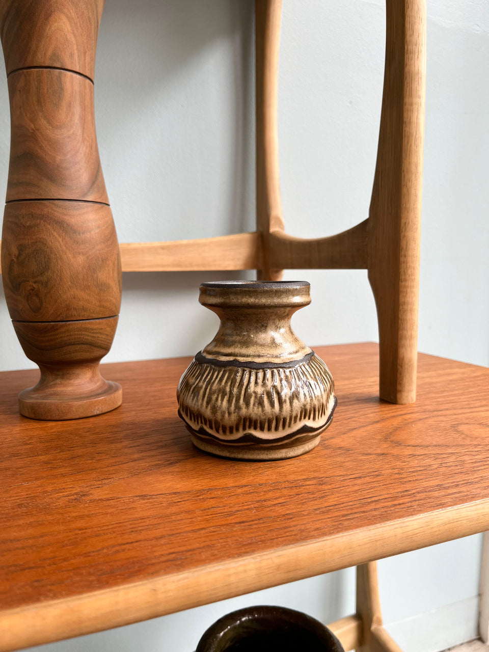 北欧ヴィンテージ 小さな陶磁器 花瓶 器 インテリア/Scandinavian