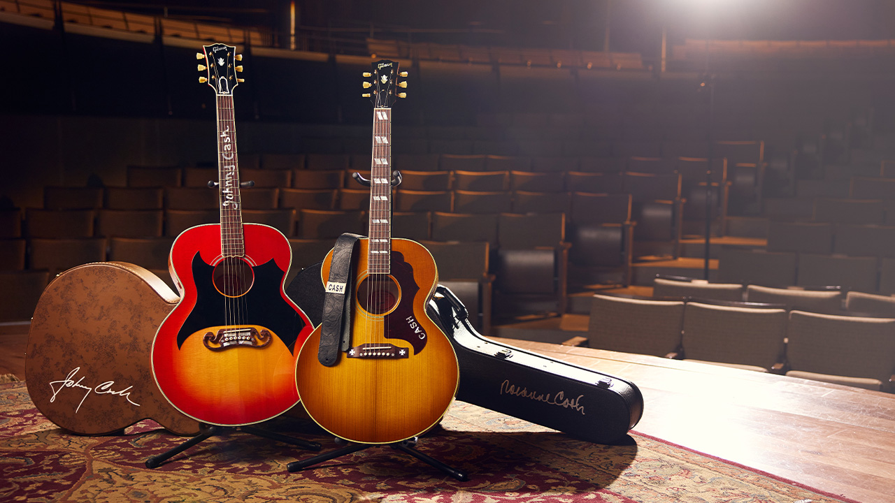 ギブソンから、 『Johnny Cash SJ-200』と『Rosanne Cash J-185』が