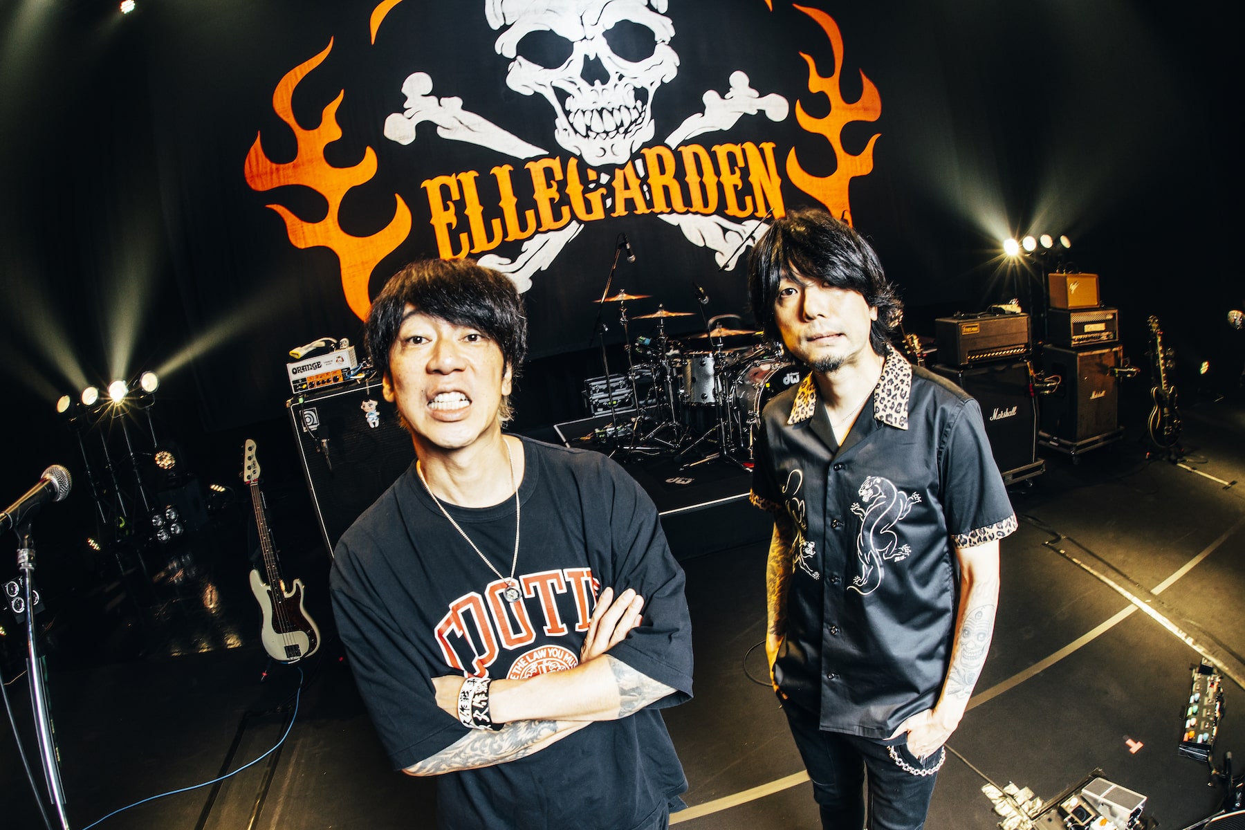 PREMIUM INTERVIEWELLEGARDEN 細美武士×生形真一2022-2023 ELLE YEAR