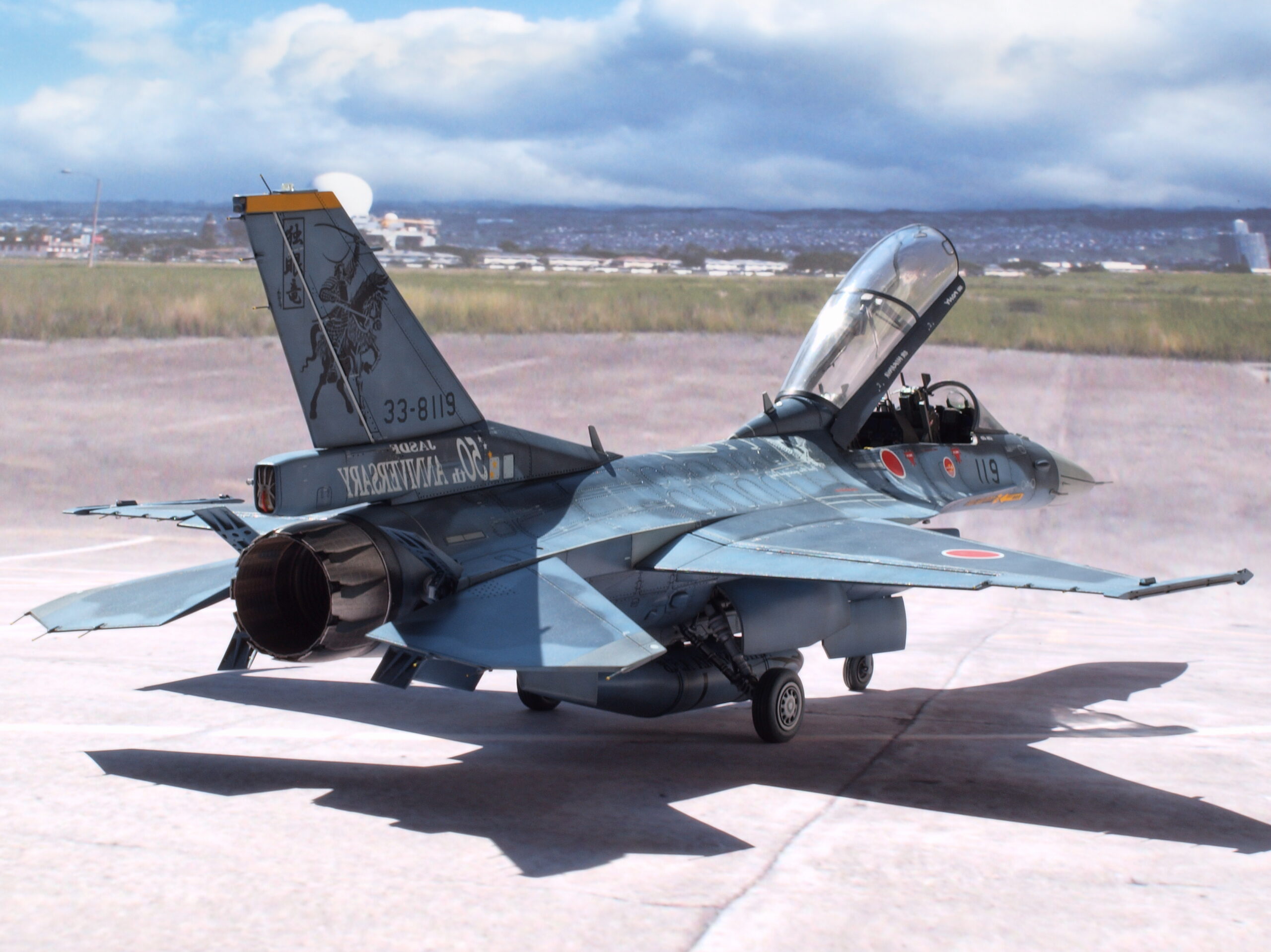 松島基地2004「独眼竜」／F-2B（2021年） | 模型工房 宜楽