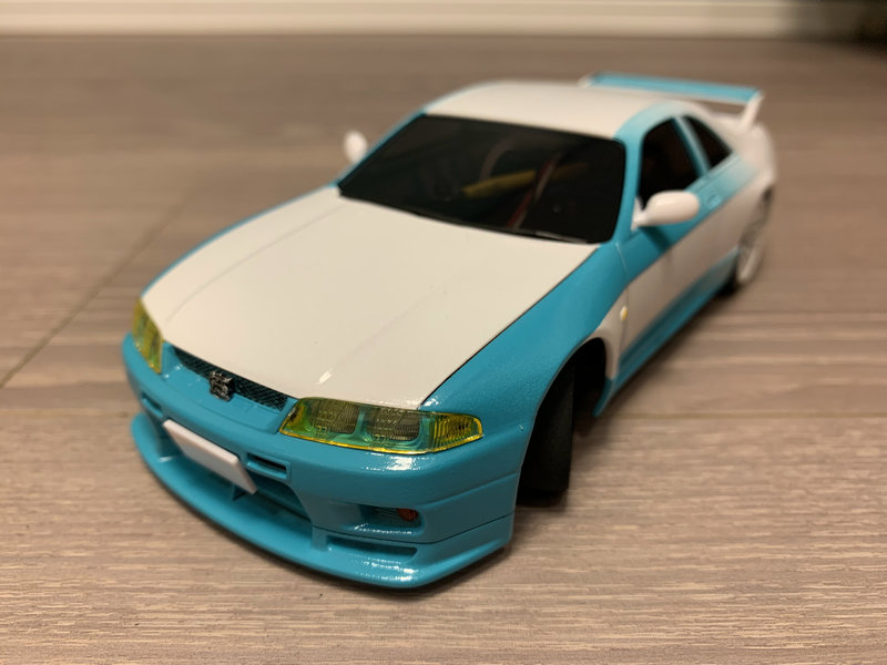 MINI-Z(ミニッツ)走行日誌 GT-Rニスモ(R33)のボディを作る
