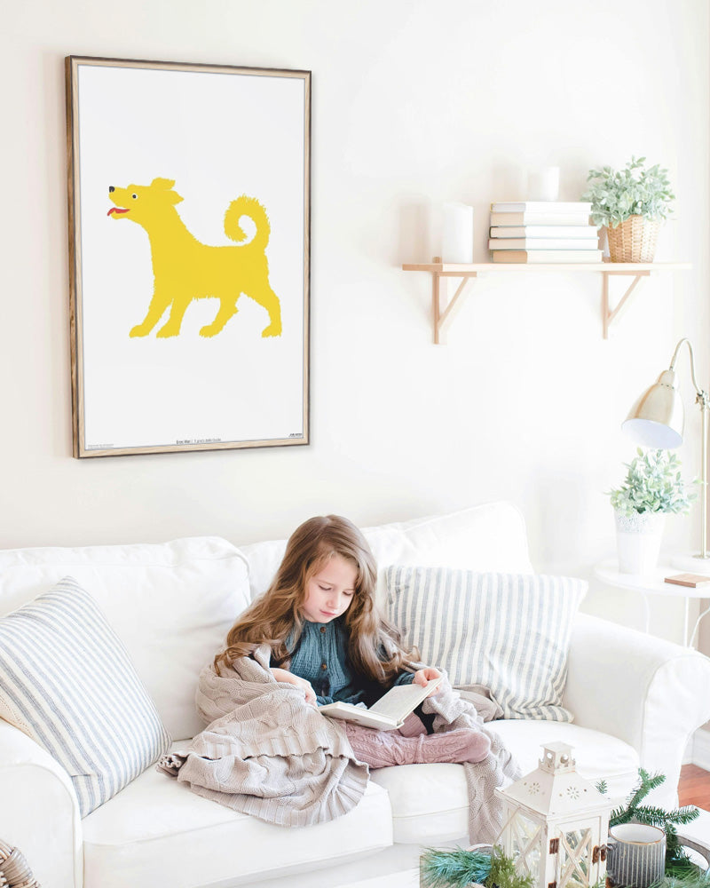 Dog ポスター【Enzo Mari │エンツォ・マリ】（50cm×70cm） – goodstock