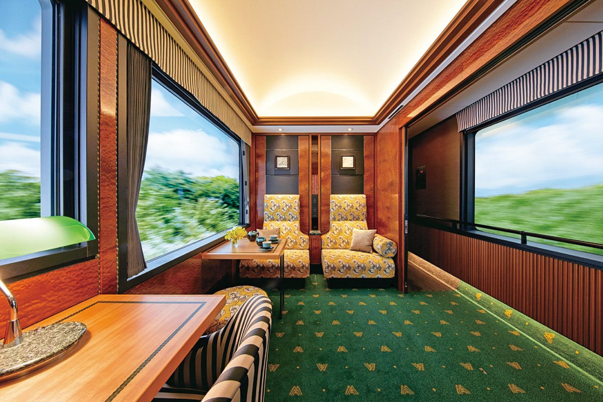 日本が誇る豪華寝台列車「TWILIGHT EXPRESS 瑞風」“一両貸切客室”の