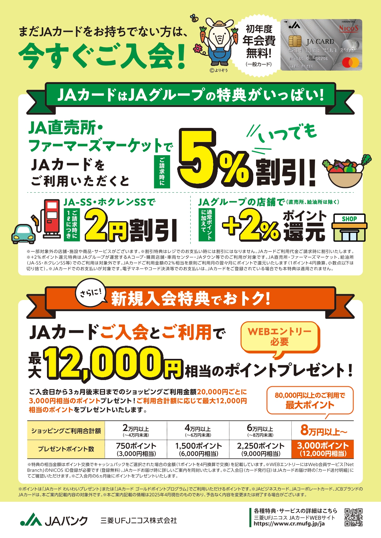 JAカードキャンペーン実施中！期間限定で割引率アップ | 静岡県のJA