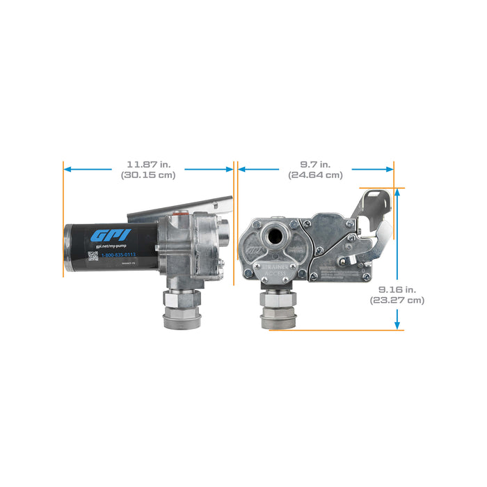 GPI 15 GPM 12V Fuel Transfer Pump — GREAT PLAINS INDUSTRIES