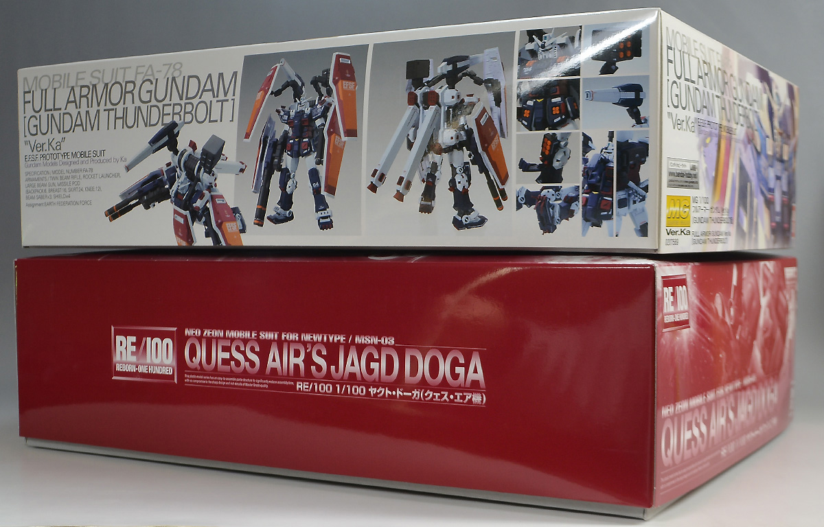 RE/100 ヤクト・ドーガ（クェス・エア機）のパッケージ・ランナー