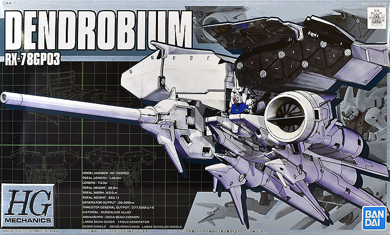 HG メカニクス RX-78GP03 デンドロビウム レビュー | ガンダムブログ