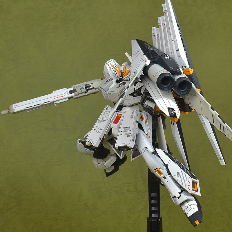 RG νガンダムHWS 塗装済み完成品 レビュー（HWS編） | ガンダムブログ