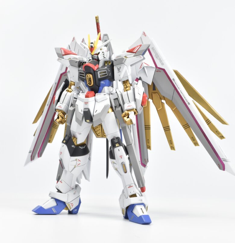 作例】HG 1/144 マイティーストライクフリーダムガンダムの完成