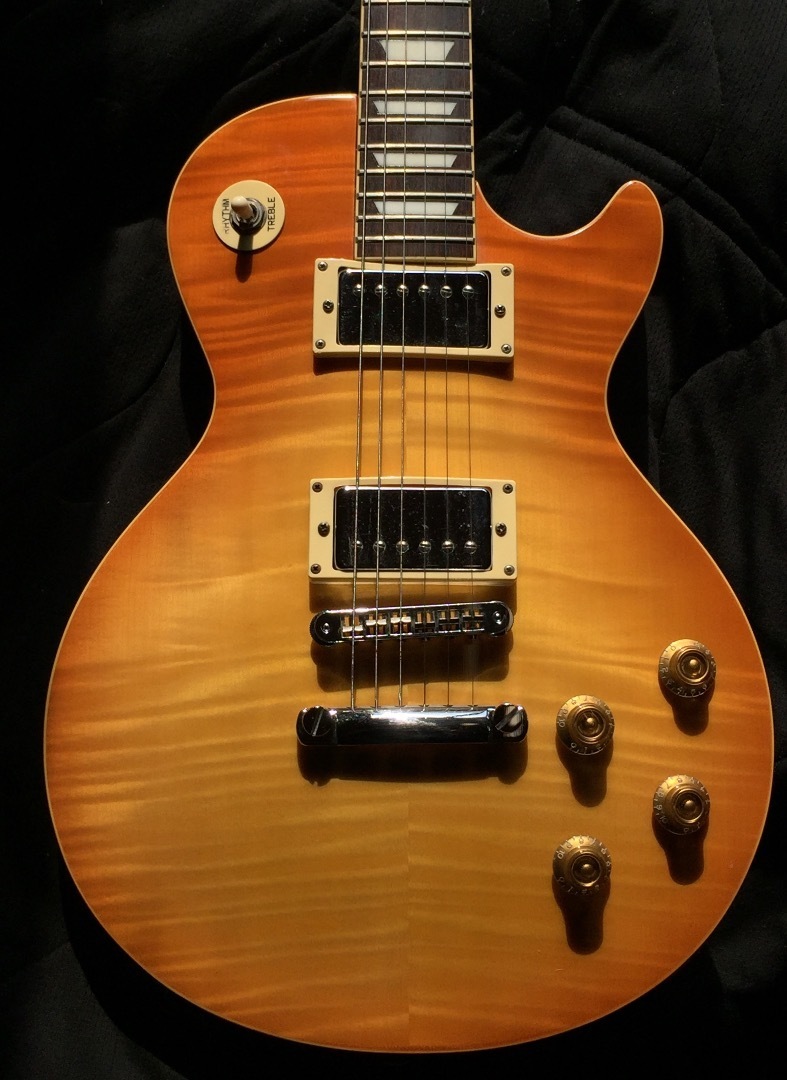 1995 Maison LP-450TM 〜 Lemon Drop Sunburst: Guitars Land Seven