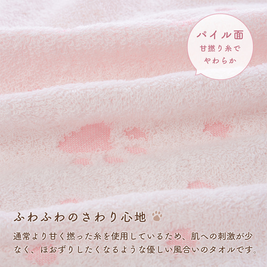 COCOちゃんガーゼ バスタオル ｜今治の老舗タオルメーカー【ハート