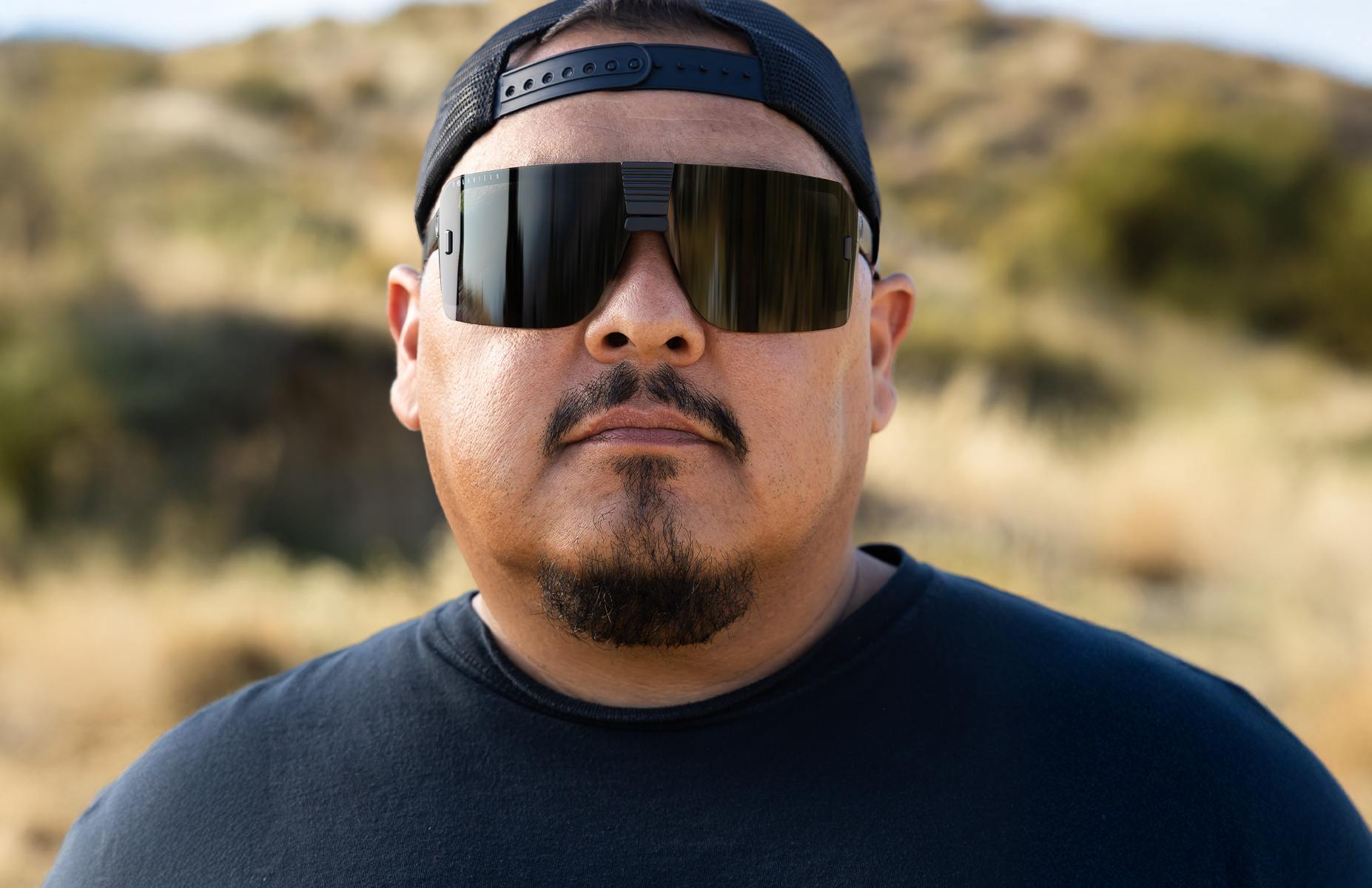 XL Vector Sunglasses: Silver Z87+