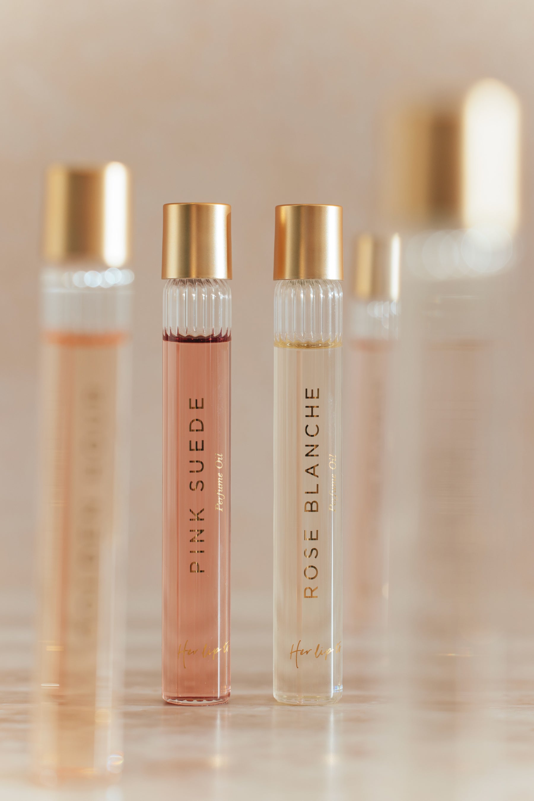 Roll-on Perfume Oil - PINK SUEDE -