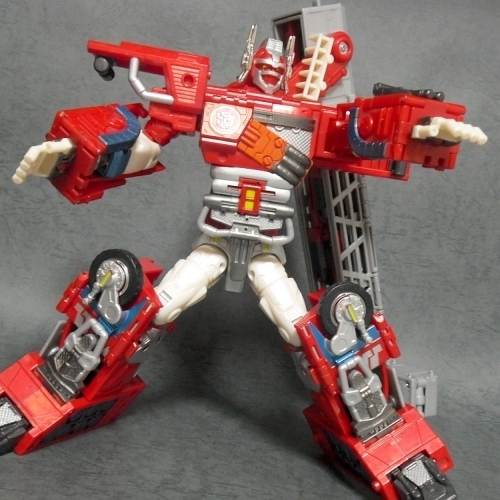 TF:ｶｰﾛﾎﾞｯﾄ】サイバトロン/炎の司令官 スーパーファイヤーコンボイ