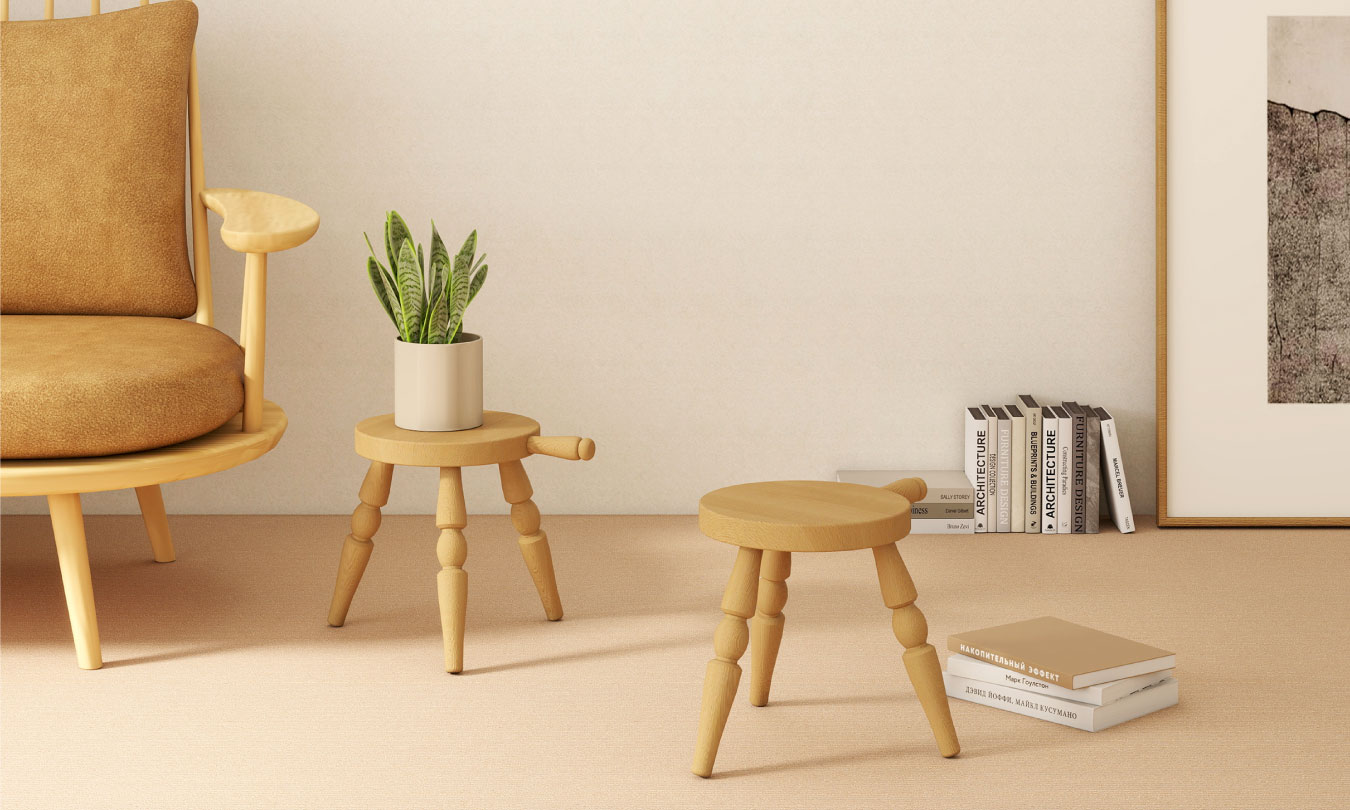 Milk stool スツール | 飛騨産業株式会社【公式】 | 飛騨の家具、国産家具