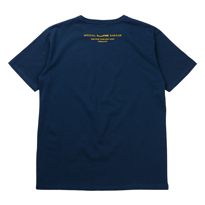 ポストマンTシャツ ネイビー（one-man tour 2021-2022 -Editorial