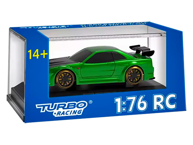 1/76 C63 Light Blue Drift Car［ 1/76スケール C63ライトブルー