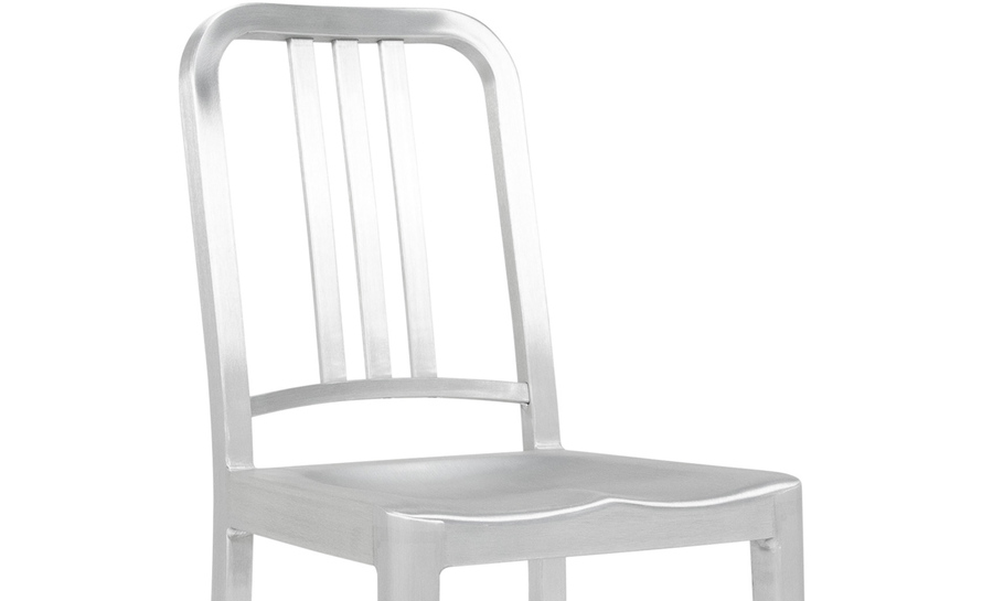 Emeco 1006 Navy Aluminum Chair | hive
