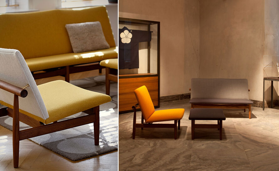 Japan Footstool by Finn Juhl from House of Finn Juhl | hive