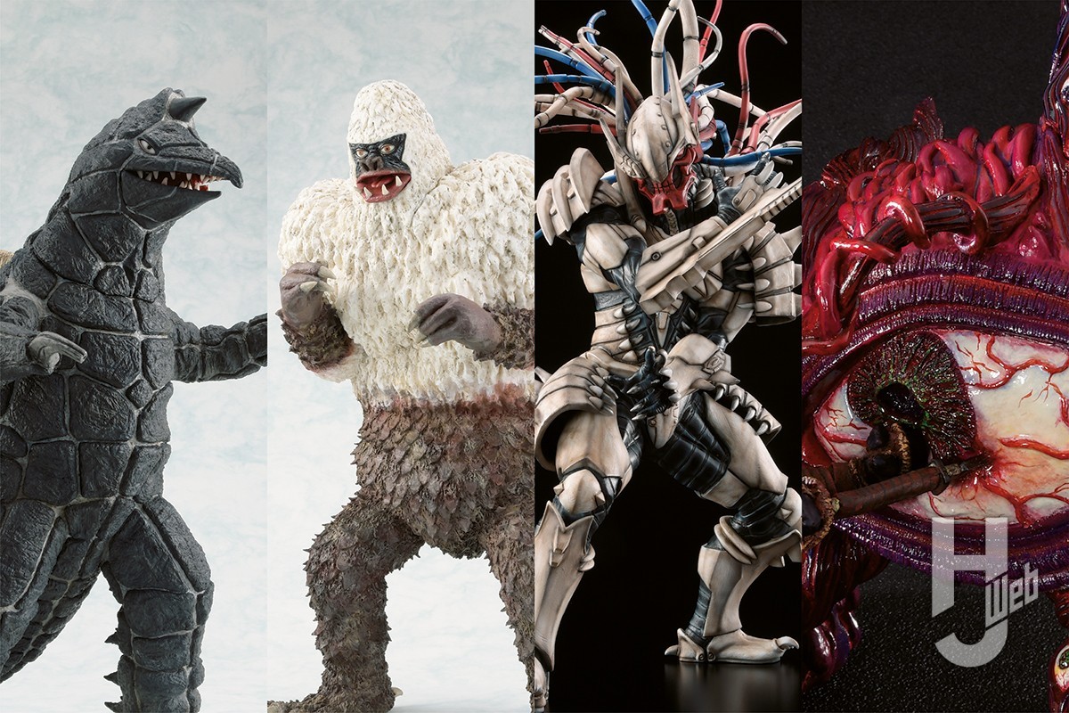 バラエティに富んだ怪獣造形が集結！ G-worksウルトラ☆シリーズ