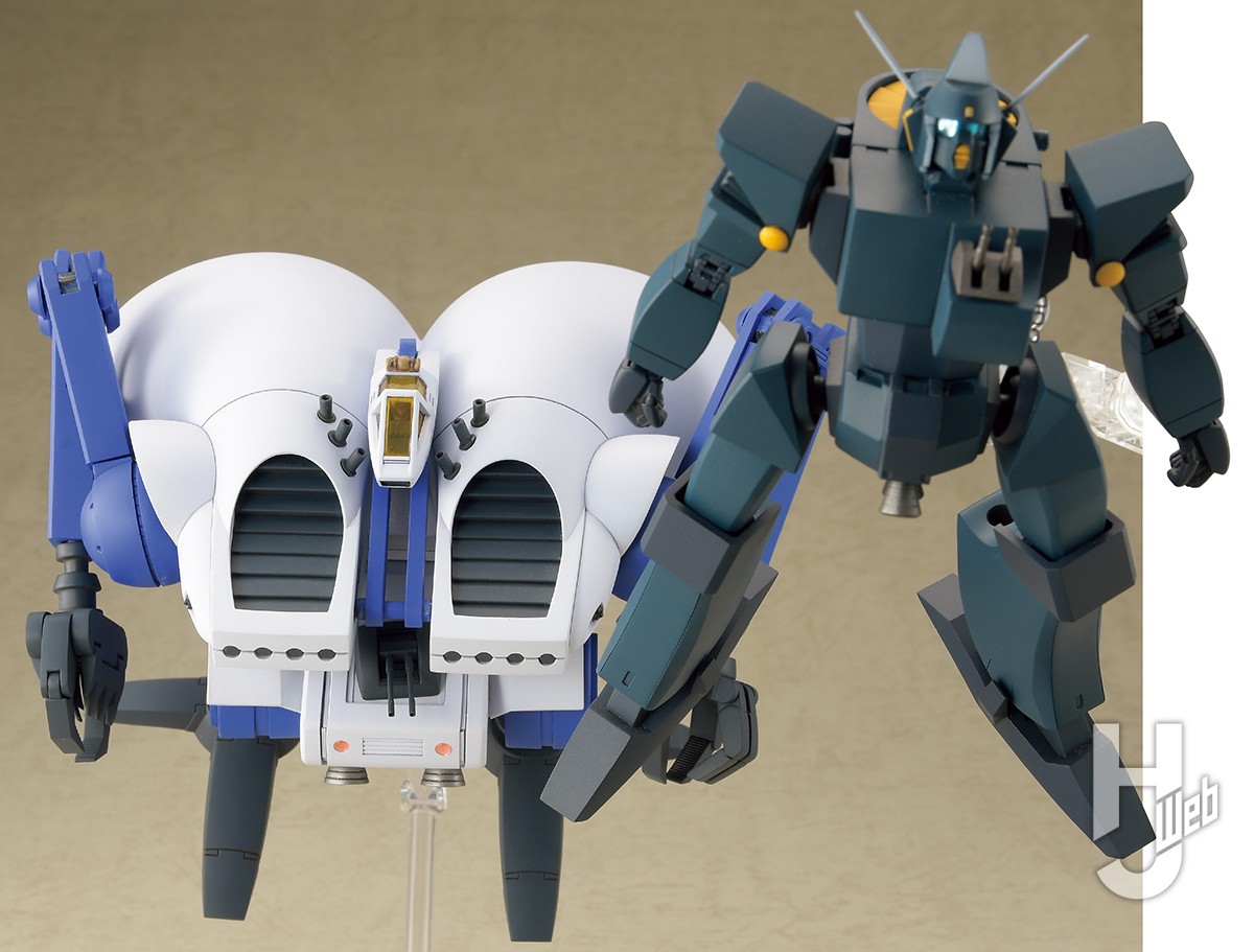 戦闘メカ ザブングル』の「ドラン・タイプ」をHG化に先駆けて半完成品