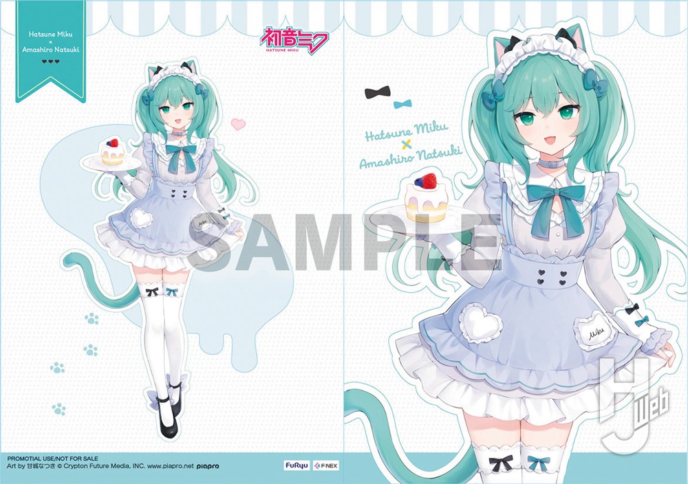 フリューより甘城なつき氏書き下ろしの「初音ミク」、『NIKKE』エマ