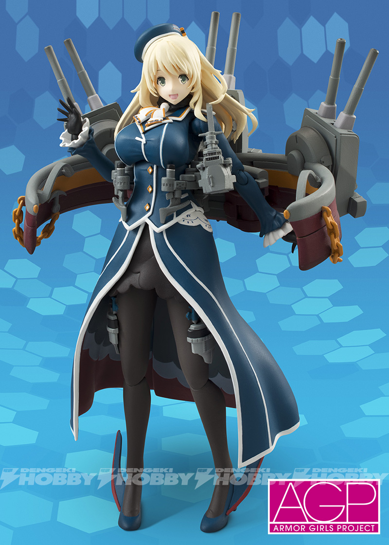 アーマーガールズプロジェクト 艦これ」第2弾「愛宕」の彩色モデル