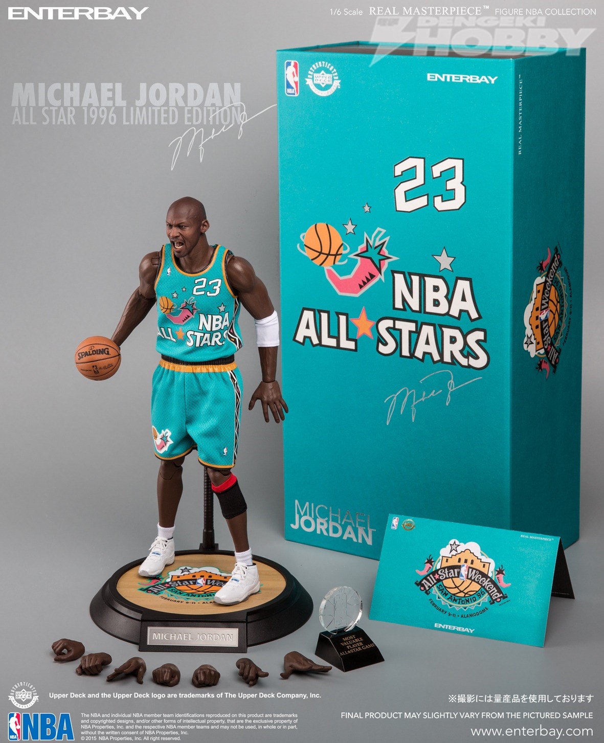 バスケの神様」マイケル・ジョーダンが精巧な1/6スケールフィギュアに