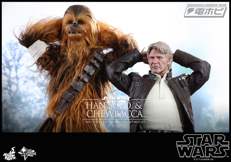 スター・ウォーズ／フォースの覚醒』よりハン・ソロとチューバッカが