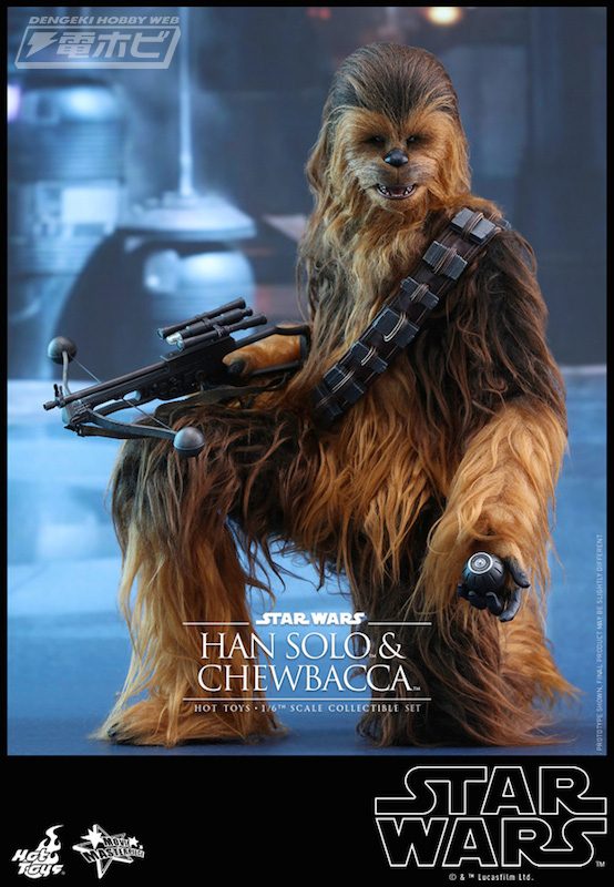 スター・ウォーズ／フォースの覚醒』よりハン・ソロとチューバッカが