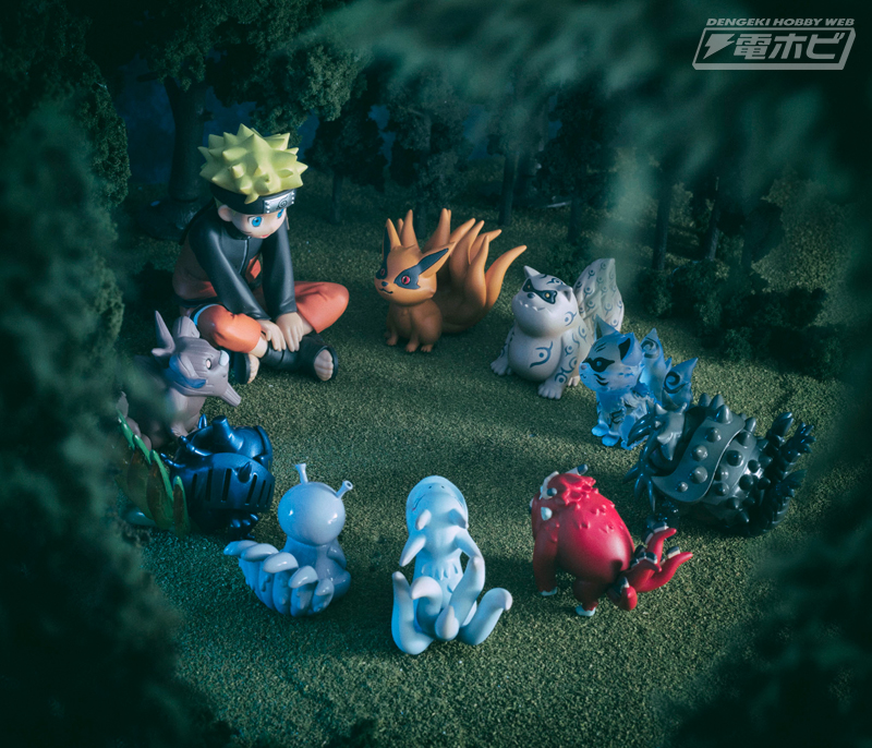 NARUTO -ナルト- 疾風伝』ナルト＆尾獣11体セットがG.E.M.シリーズ外伝